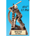 Resin Trophies - #Softball 6.5" or 8" Resin Award